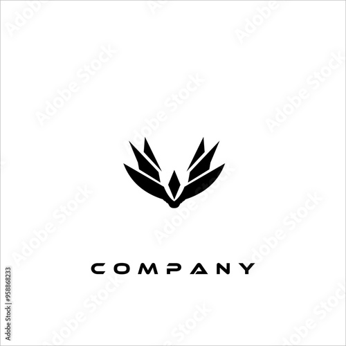 Elegant and minimalist abstract logo design