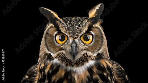 Majestic Owl Portrait