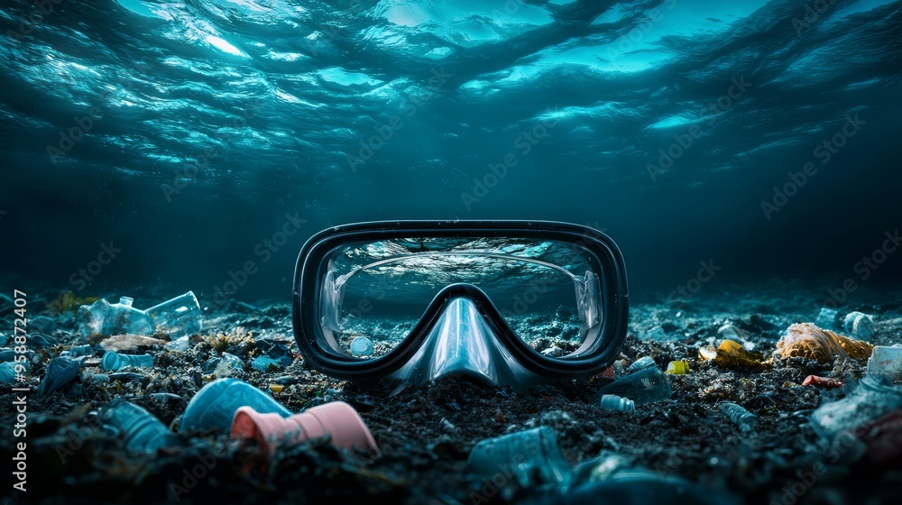 Virtual reality (VR) simulation showing how new technologies can combat microplastic pollution, educating and inspiring action Virtual reality (VR) simulation showing how new technologies can combat microplastic pollution, educating and inspiring action