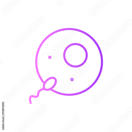 fertilization gradient icon