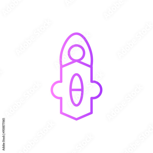 vagina gradient icon