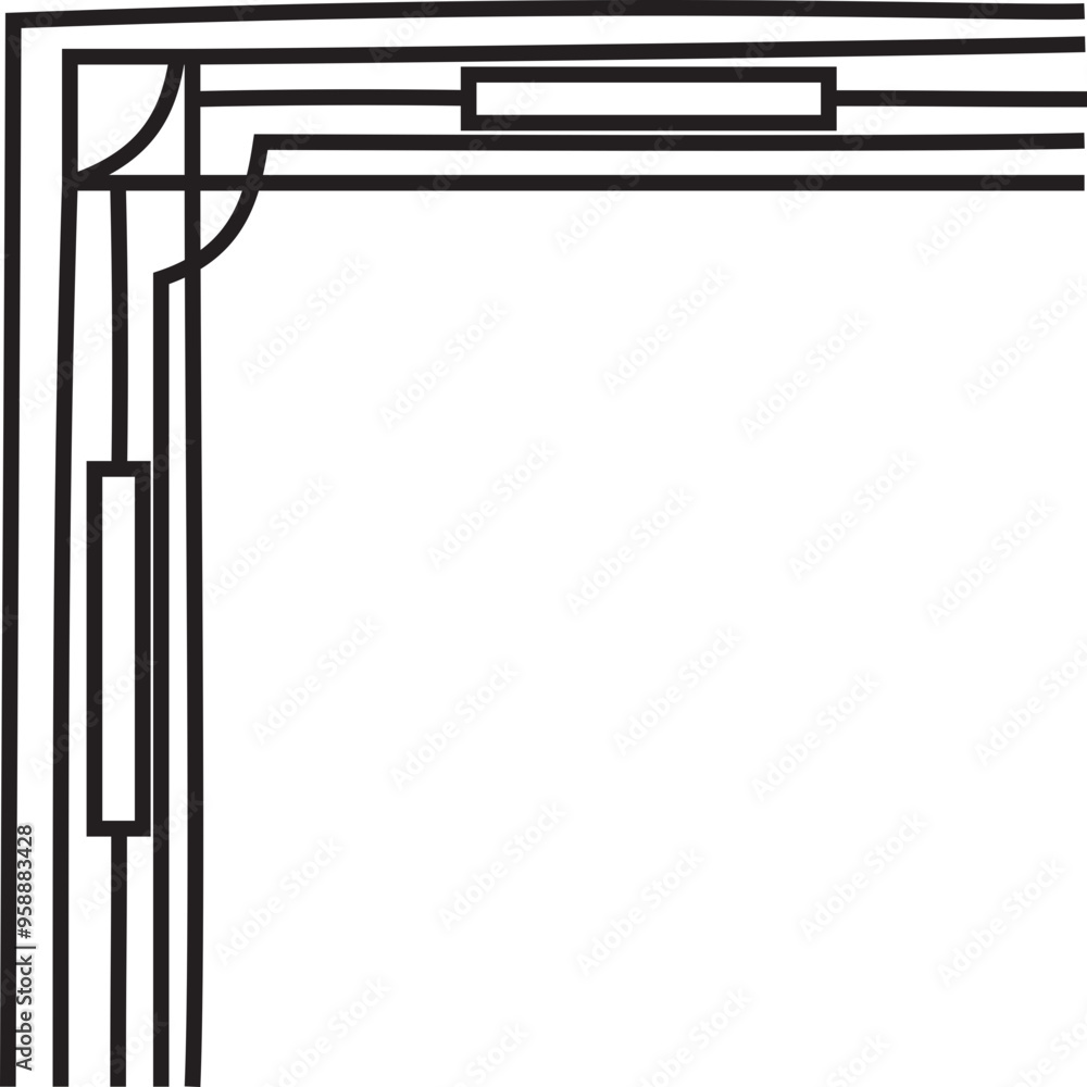 Chinese frame illustration on transparent background.
Chinese frame illustration on transparent background.