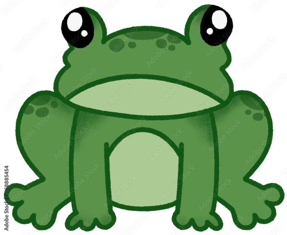 Frog Halloween festival icons set Frog Halloween festival icons set