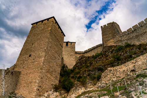 Majestic medieval Golubac f...