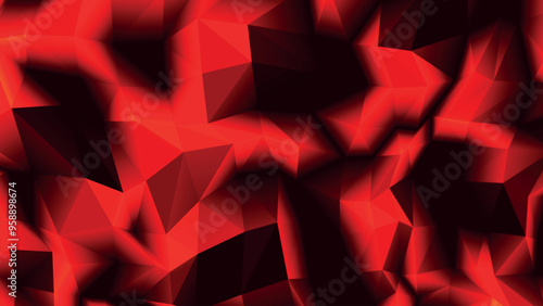 Abstract background with connecting dots and lines. Network connection structure. Data technology and scientific illustration. Plexus effect. 3D vector illustration