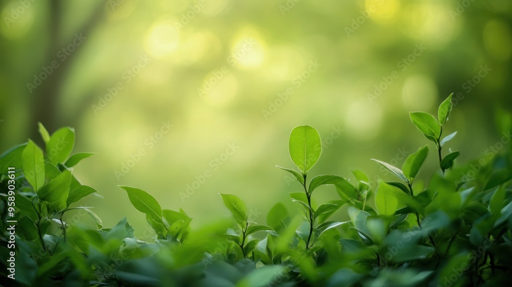 Green Leaves in the Sunlight Green Leaves in the Sunlight