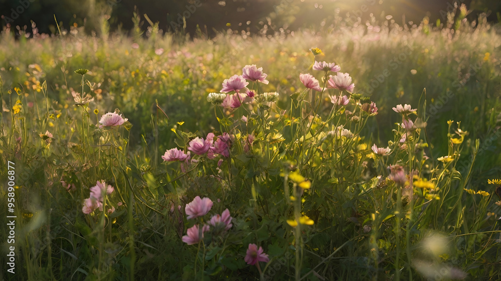 Obraz premium field of flowers