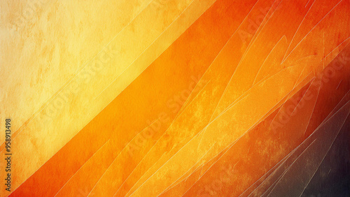 Fundo com cores amarelo alaranjado vermelho com textura grunge pequenas manchas de tinta  ilustração para banner, site, website. Fundo de tela, proteção de tela. Fundo para apresentação. photo