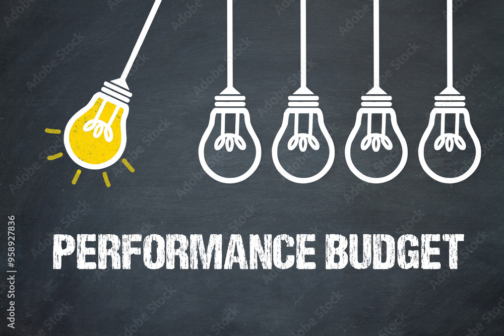 Fototapeta premium Performance Budget 