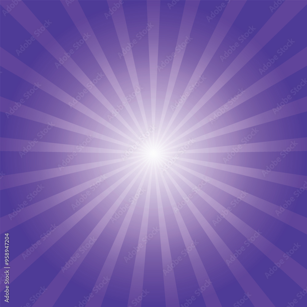 Obraz premium Radiant Purple Burst, A Dynamic Explosion of Light, abstract background 