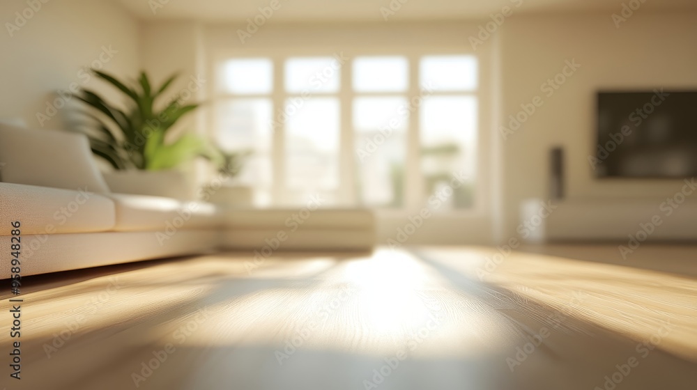 A softly lit modern living room with a cozy sofa, plants, and a television, creating a warm and inviting atmosphere. A softly lit modern living room with a cozy sofa, plants, and a television, creating a warm and inviting atmosphere.