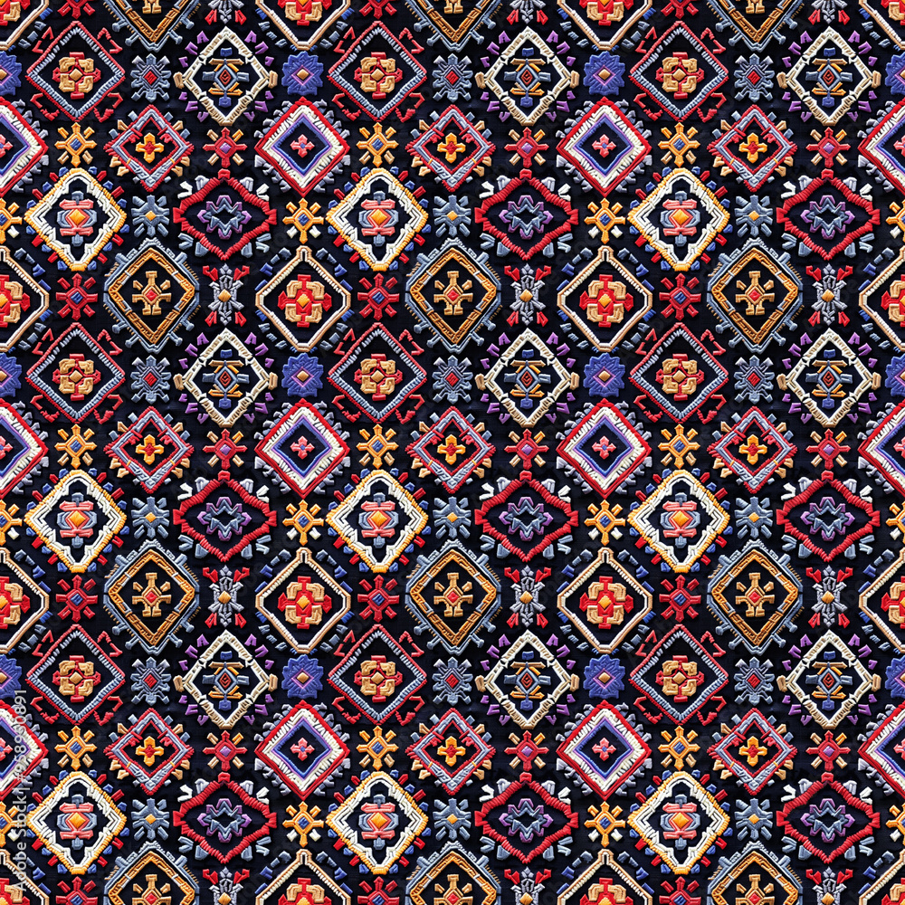 Seamless African pattern. Ethnic and tribal motives Seamless African pattern. Ethnic and tribal motives