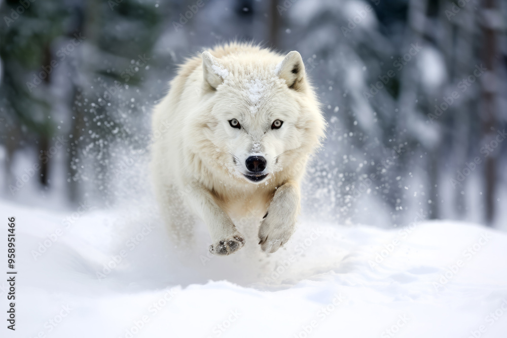 Wolf Animal Nature In The Majestic Wilderness Wolf Animal Nature In The Majestic Wilderness