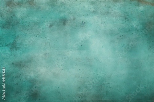 Teal old scratched surface background blank empty with copy space for product design or text copyspace mock-up template for website banner greeting card 