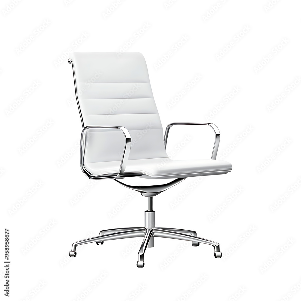 Obraz premium office chair isolated on white