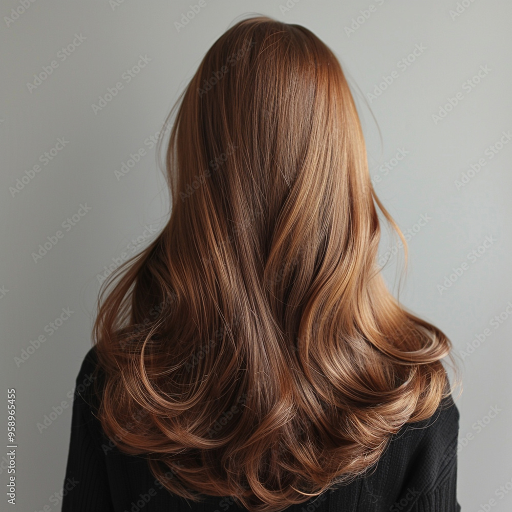 Radiant Chestnut Hair Enhanced by Premium Hair Dye and Haircare Products Radiant Chestnut Hair Enhanced by Premium Hair Dye and Haircare Products