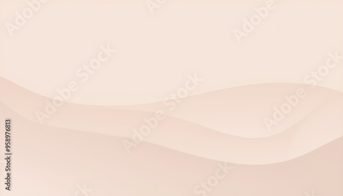 A minimalist and simple wallpaper with soft colors, simplicity and elegance with minimalistic wave lines and calming colors. Perfect for creating a soothing and comfortable atmosphere