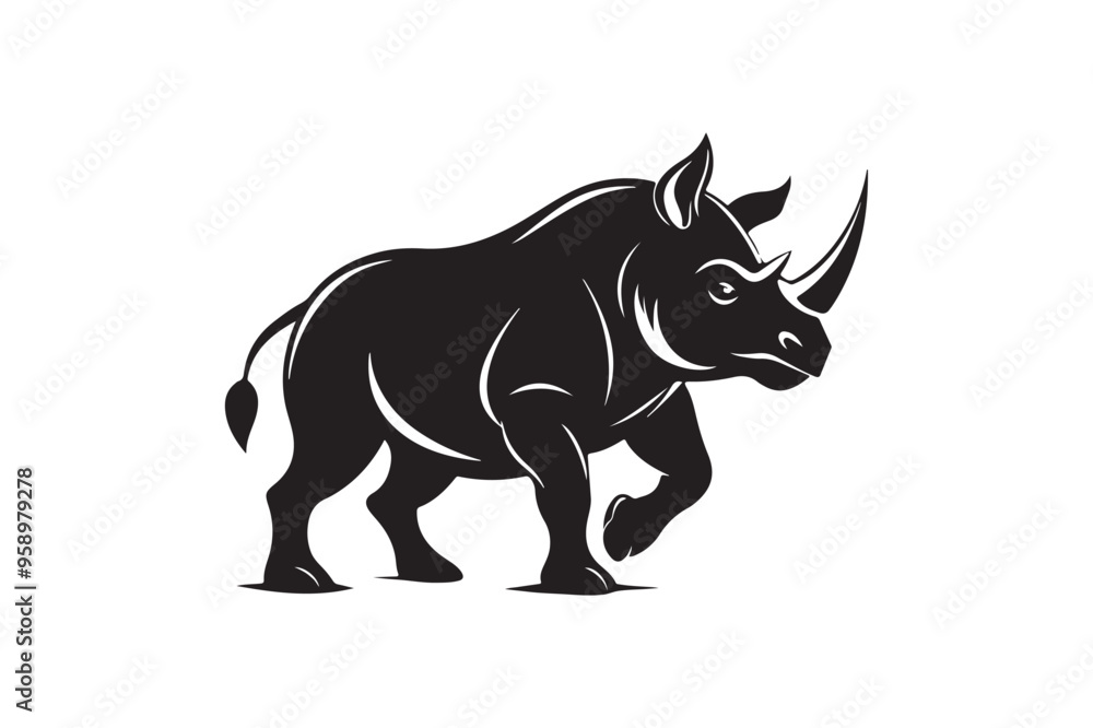 Rhinoceros silhouette vector illustration, Rhinoceros silhouette vector, Rhinoceros silhouette Rhinoceros silhouette vector illustration, Rhinoceros silhouette vector, Rhinoceros silhouette