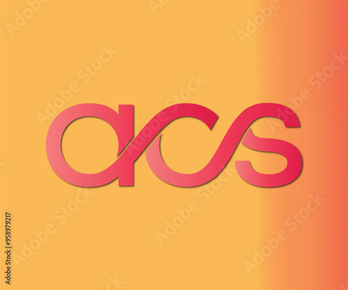 acs letter and wordmark logo free