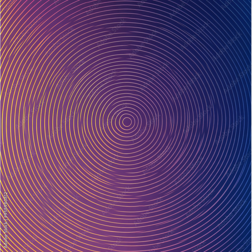 A dynamic pattern of concentric circles with gradient fills. A dynamic pattern of concentric circles with gradient fills.