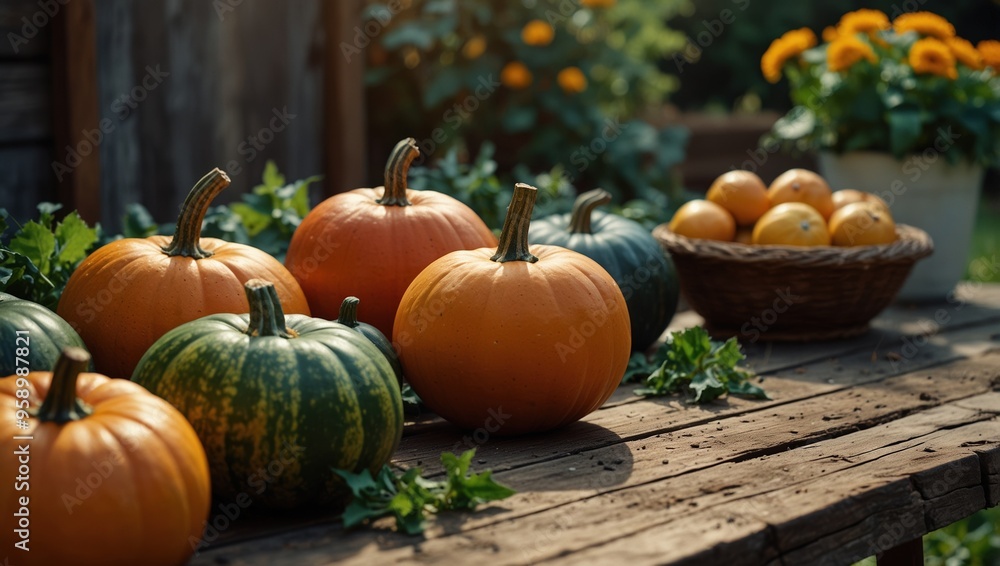 pumpkins on a farm pumpkins on a farm