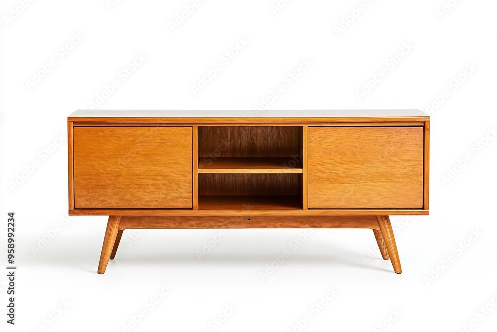 Elegant wooden television stand with sleek design, offering ample storage and a modern touch to any living room decor. Elegant wooden television stand with sleek design, offering ample storage and a modern touch to any living room decor.
