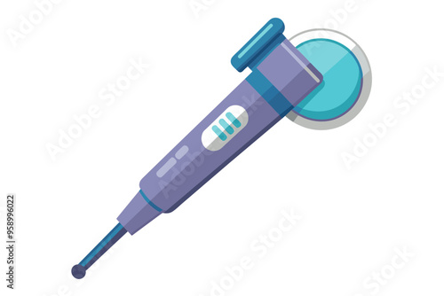  Medical equipment dermatoscope vector art illustration photo