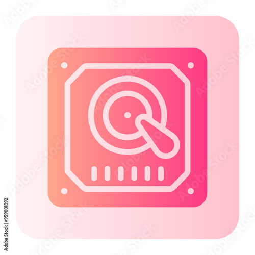 hdd gradient icon