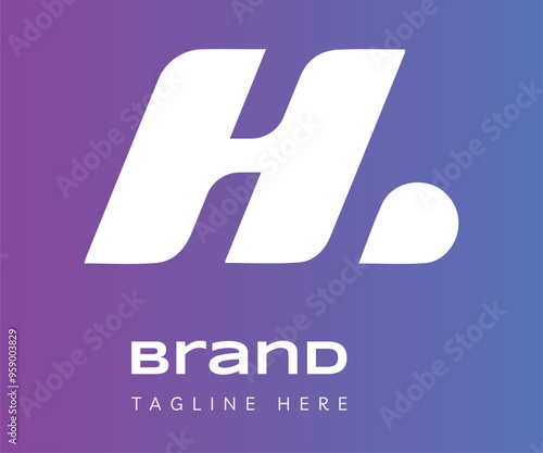 Letter H logo icon design template elements. Usable for Branding and Business Logos.
