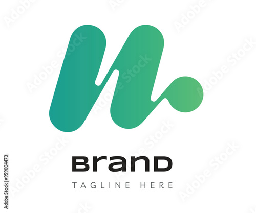 Letter N logo icon design template elements. Usable for Branding and Business Logos.
