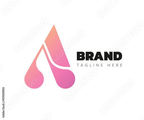 Letter A logo icon design template elements. Usable for Branding and Business Logos.
