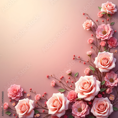 Pink flowers