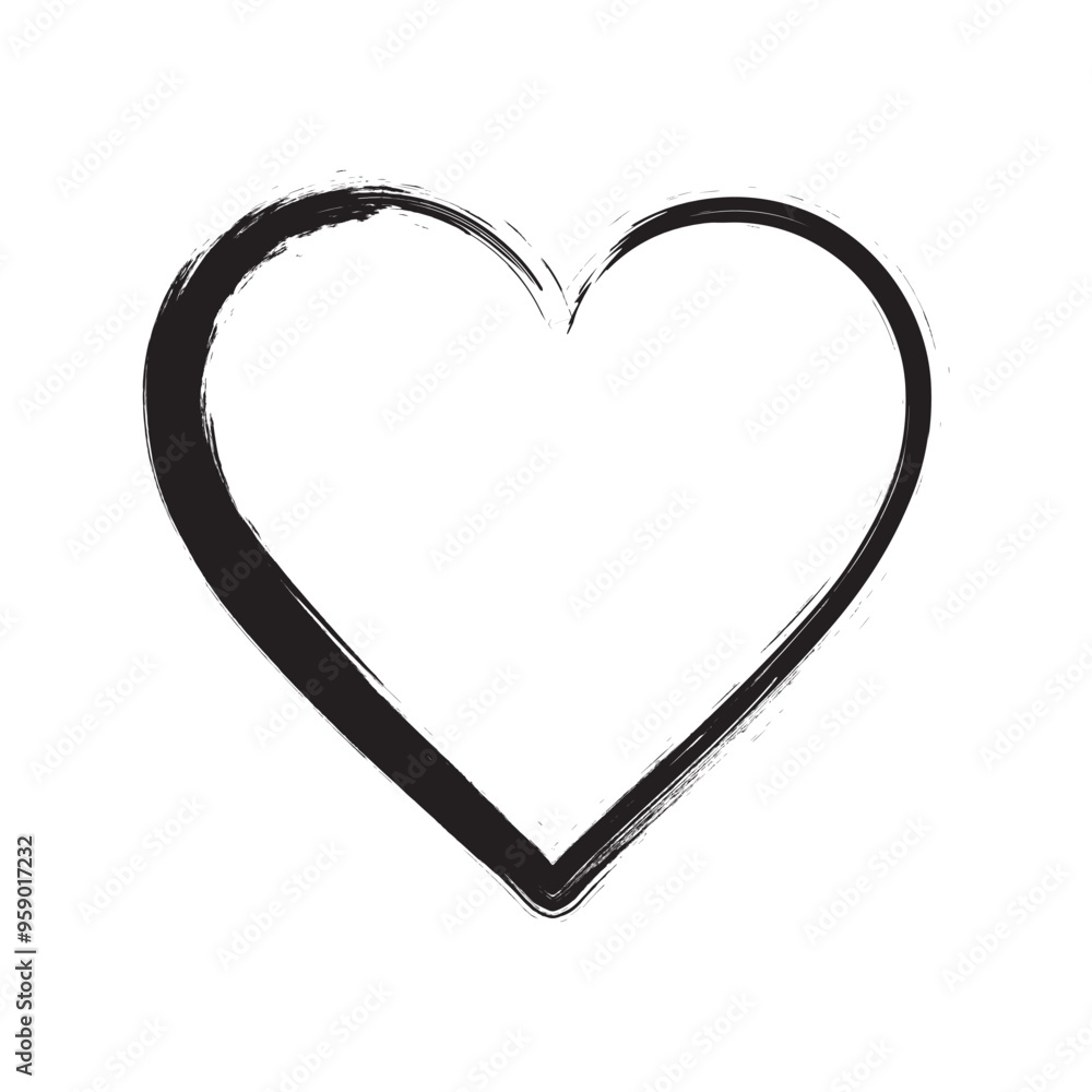 Valentine heart icon. Heart shape Isolated on white background Vector eps. Valentine heart icon. Heart shape Isolated on white background Vector eps.