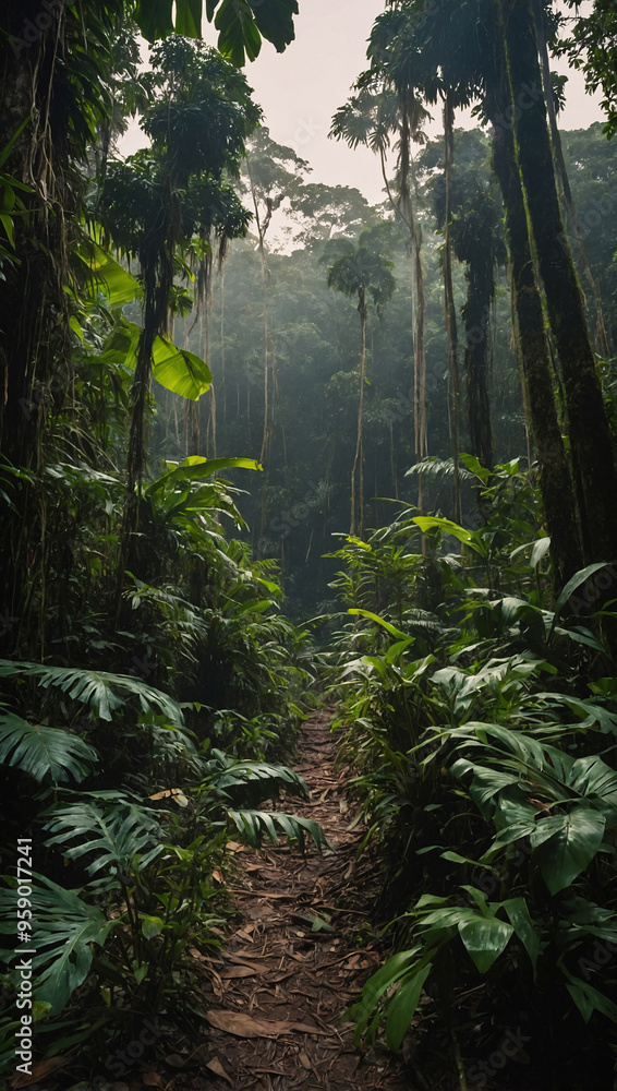 Obraz premium Exploring the Amazon Rainforest, Brazil 