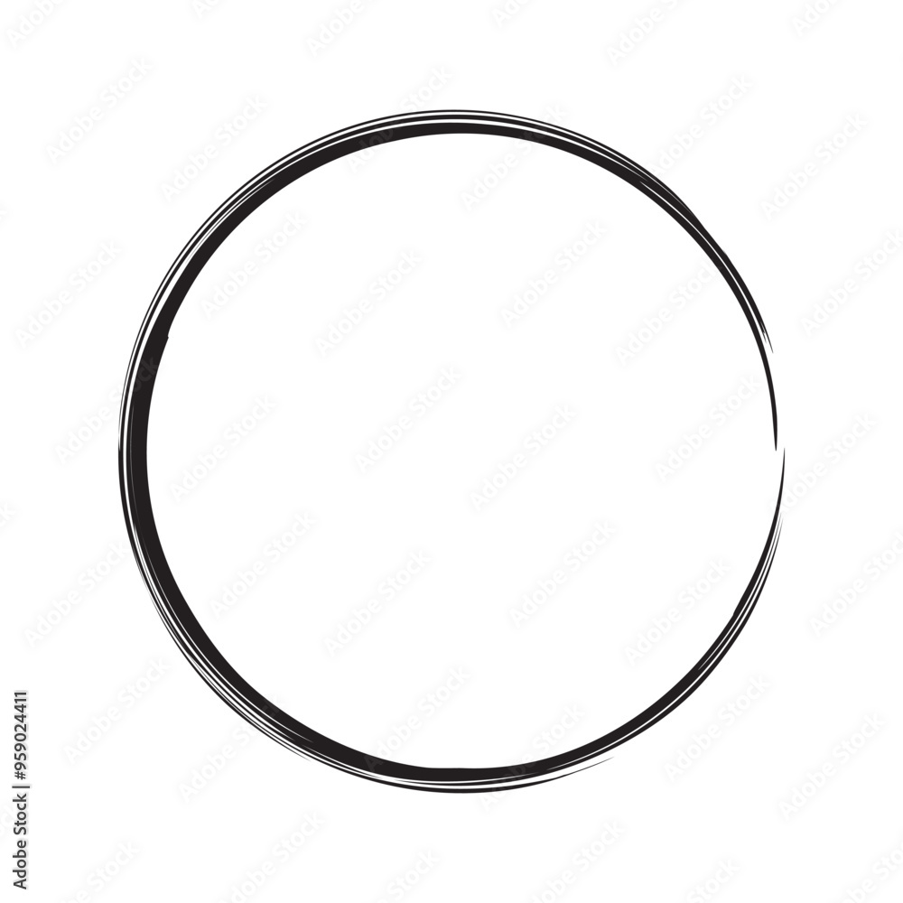 Circle shape Icon black grunge vector. Round frame Vector Icon. Circle shape Icon black grunge vector. Round frame Vector Icon.