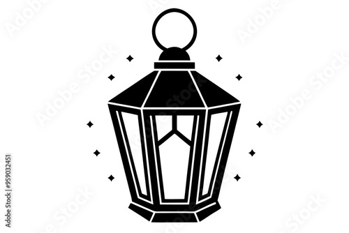 Wallpaper Mural Lantern set icon, logo isolated on white background Torontodigital.ca