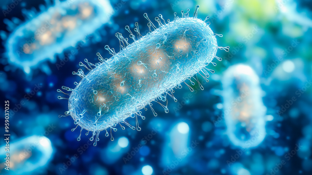 3D of Coronavirus, Influenza, SARS, and Monkeypox virus cells. View with a banner for text. Highlighting the risks of viral infections, public health, and zoonotic transmission in epidemic contexts 3D of Coronavirus, Influenza, SARS, and Monkeypox virus cells. View with a banner for text. Highlighting the risks of viral infections, public health, and zoonotic transmission in epidemic contexts