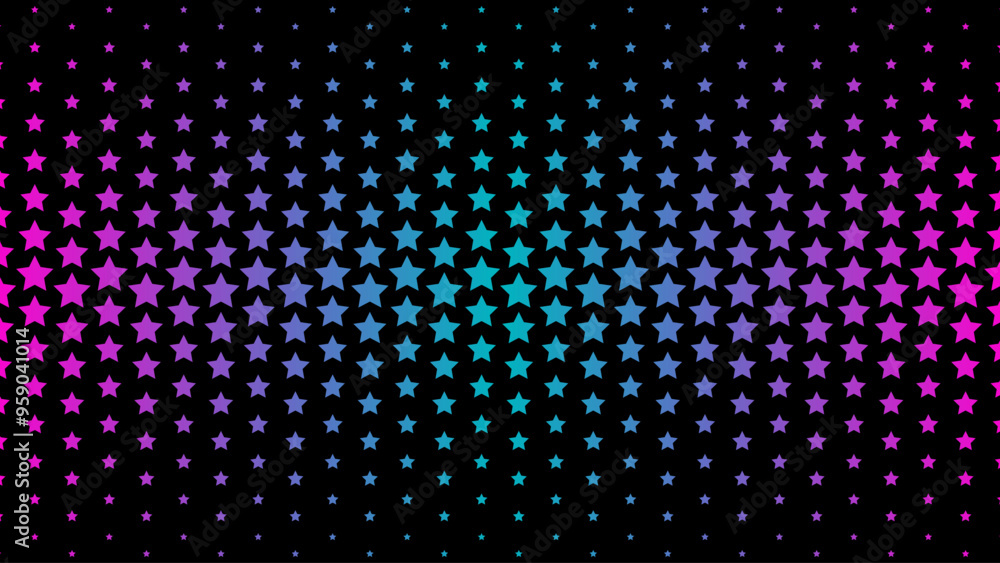 Colorful Star Pattern Background Colorful Star Pattern Background
