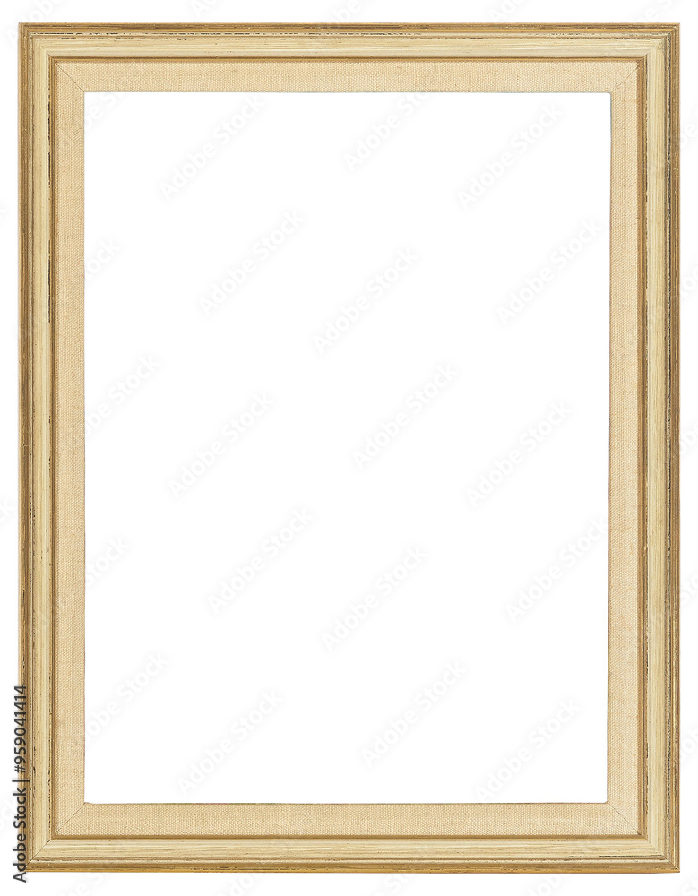 Narrow white wooden picture frame in PNG format on a transparent background. Narrow white wooden picture frame in PNG format on a transparent background.