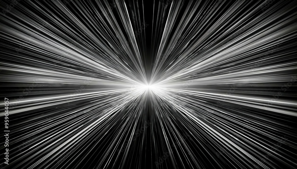 Dynamic effect with speed lines illustration. Generated image Dynamic effect with speed lines illustration. Generated image