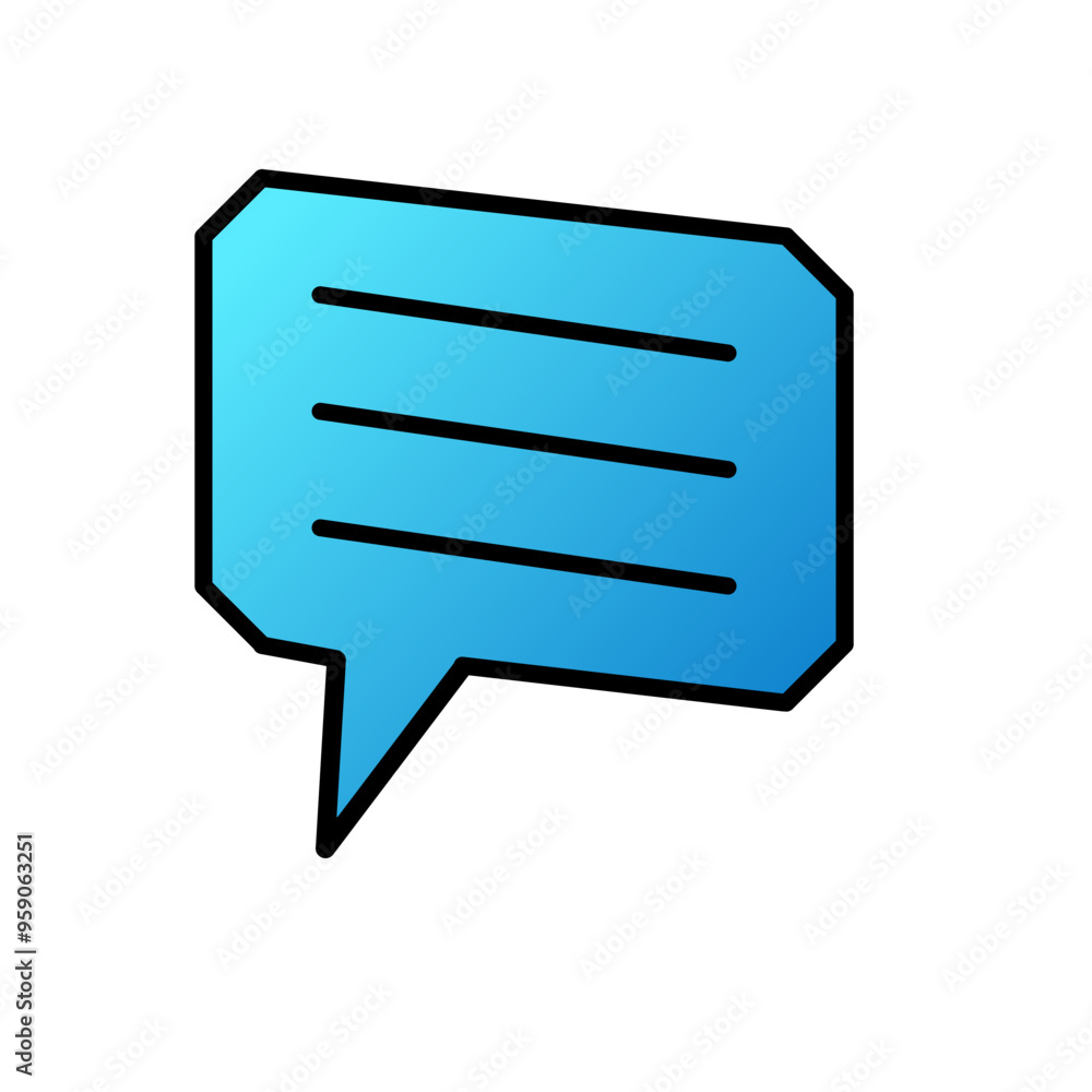 message icon vector simple design element/ chat symbol message icon vector simple design element/ chat symbol
