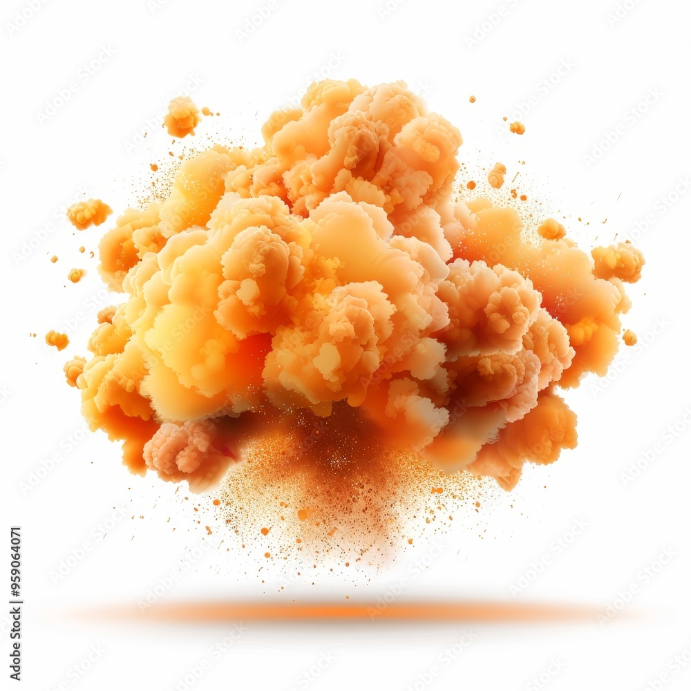 Massive explosion, explosion element, detailed vector design, huge blast and shockwave, isolated on white background Massive explosion, explosion element, detailed vector design, huge blast and shockwave, isolated on white background