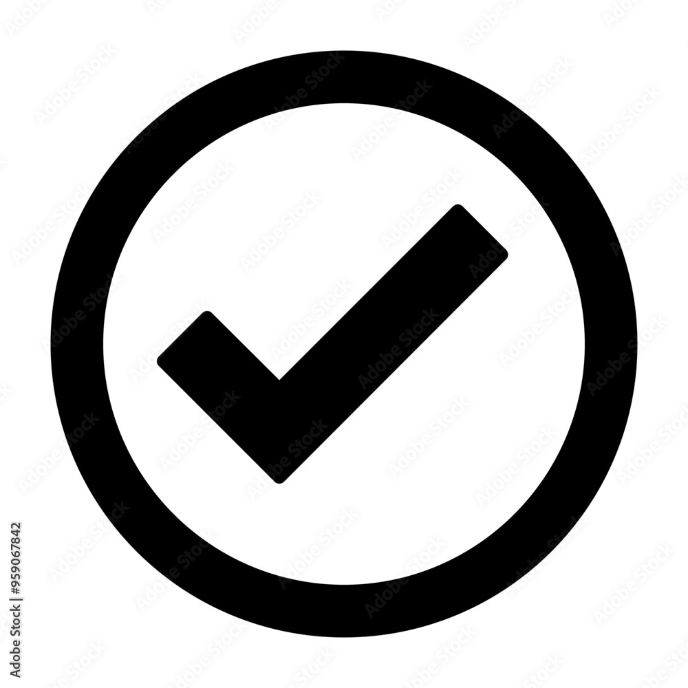 Chekmark Vector Icon Design Chekmark Vector Icon Design