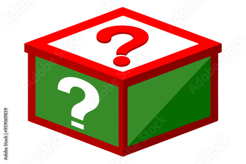 question mark box