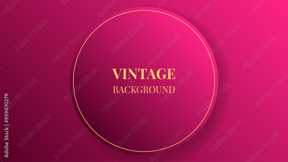 Pink gradient abstract background with gold round, line and shadows. Modern geometric pattern. Shiny poster or web banner template
Pink gradient abstract background with gold round, line and shadows. Modern geometric pattern. Shiny poster or web banner template