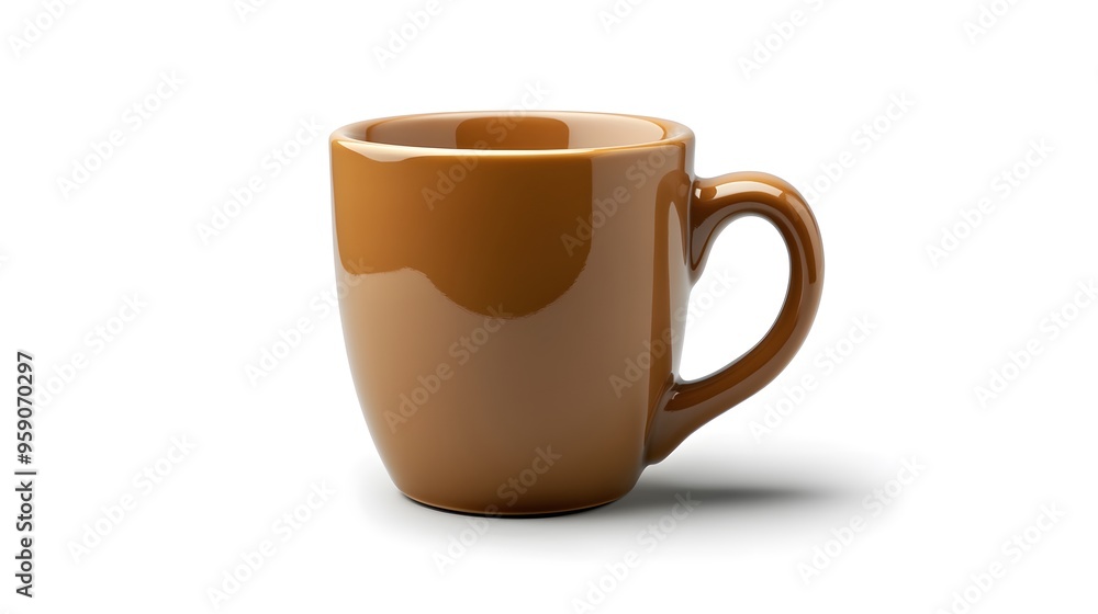 Simple Ceramic Mug: A single, unadorned ceramic coffee mug, centered on a white background, with a slight shadow for depth.
Simple Ceramic Mug: A single, unadorned ceramic coffee mug, centered on a white background, with a slight shadow for depth.
