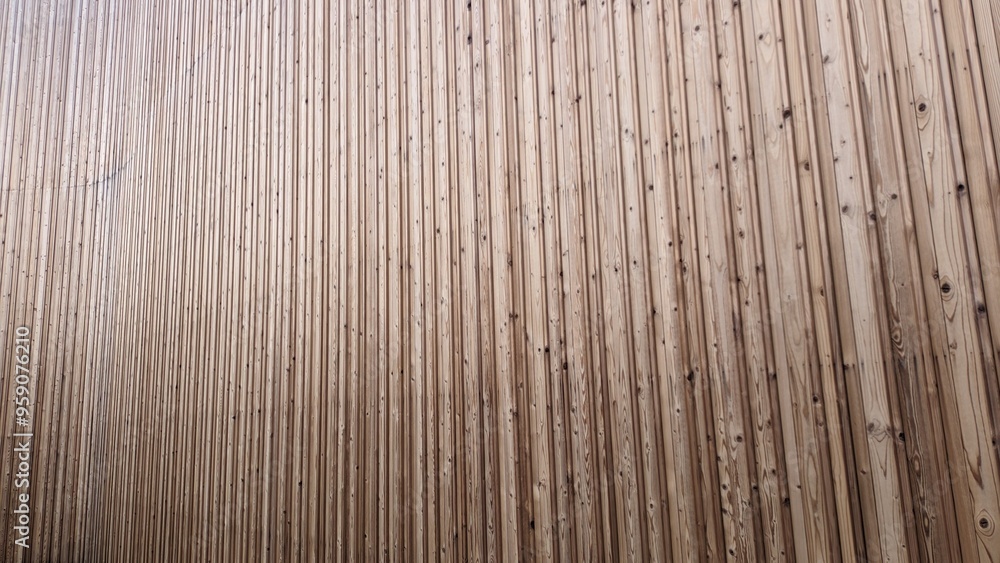 This is a closeup image of a wooden wall featuring a distinct striped pattern This is a closeup image of a wooden wall featuring a distinct striped pattern