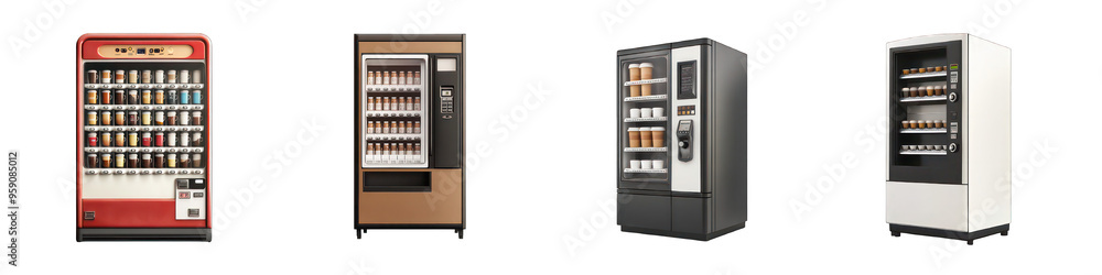 PNG Digital Vending Machine with Snacks and Beverages - High-Tech Automatic Dispenser PNG Digital Vending Machine with Snacks and Beverages - High-Tech Automatic Dispenser