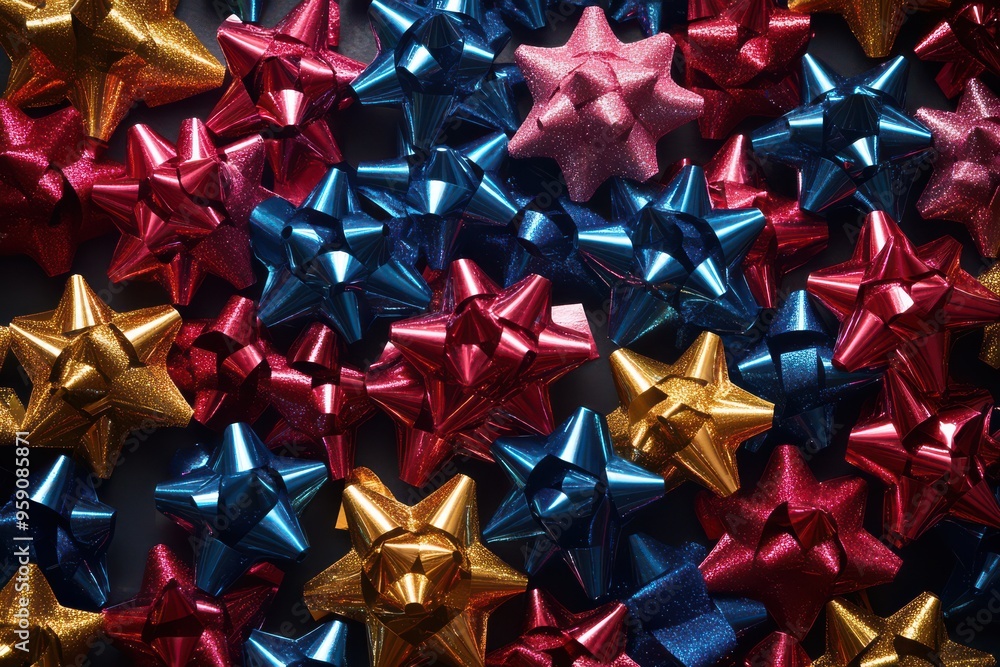 Colorful Christmas Gift Bows Extravaganza Colorful Christmas Gift Bows Extravaganza