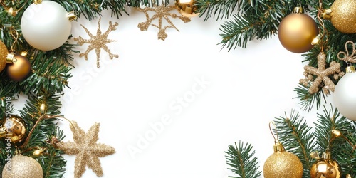 Merry christmas and happy new year festive background